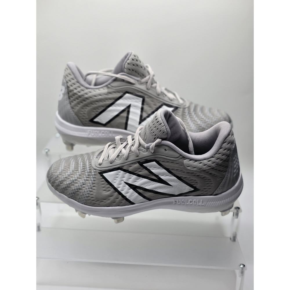 Men's White New Balance Fuelcell 4040 v7 Metal Baseball Cleats Sz 7 L4040TW7
